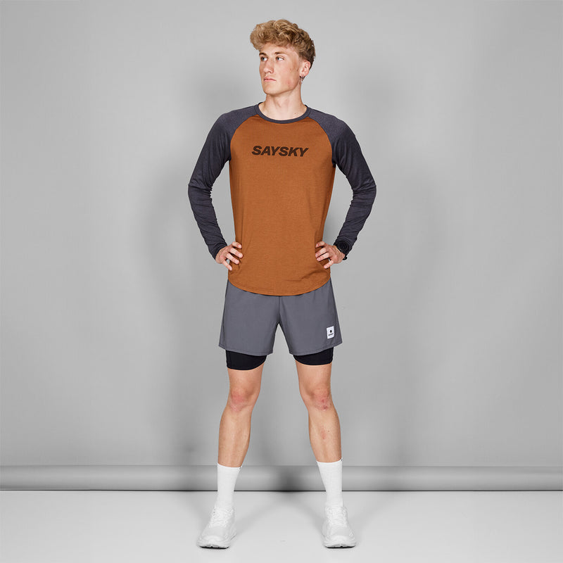 Saysky Pace Long Sleeve Orange 4005 MMRLS21C4005