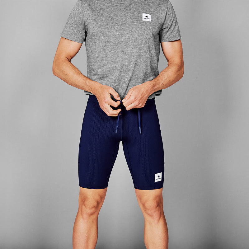 Saysky Combat+ Short Tights 9'' Blue 201 XMRST31C201