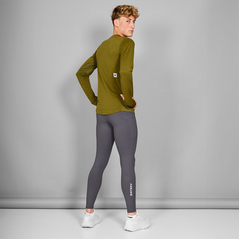 Saysky Clean Flow Long Sleeve Green 3006 MMRLS60C3006