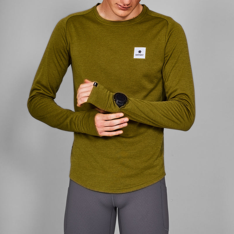 Saysky Clean Flow Long Sleeve Green 3006 MMRLS60C3006