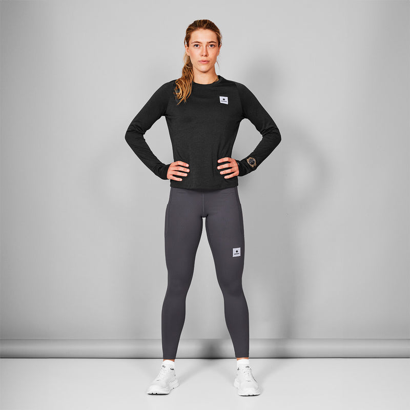 Saysky Clean Flow Long Sleeve Black 9001 MWRLS60C9001