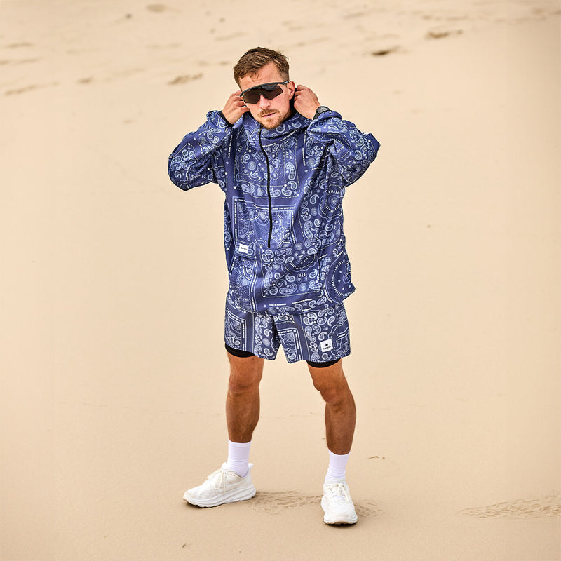 Saysky Paisley Pace Anorak Blue Paisley 1020 MMRJA05C1020