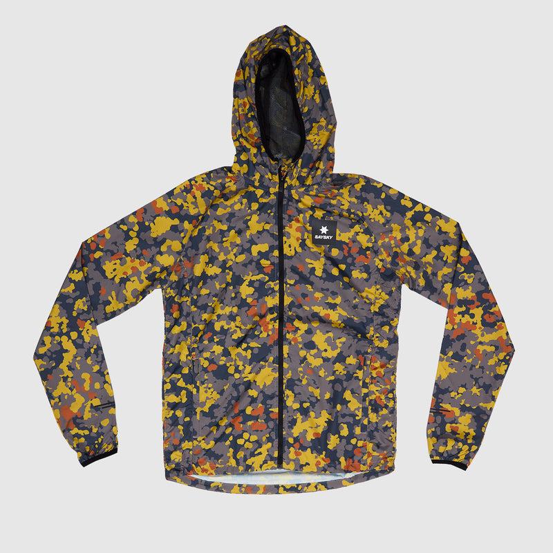 Saysky Camo Pace Jacket Yellow Camo 1019 MMRJA03C1019