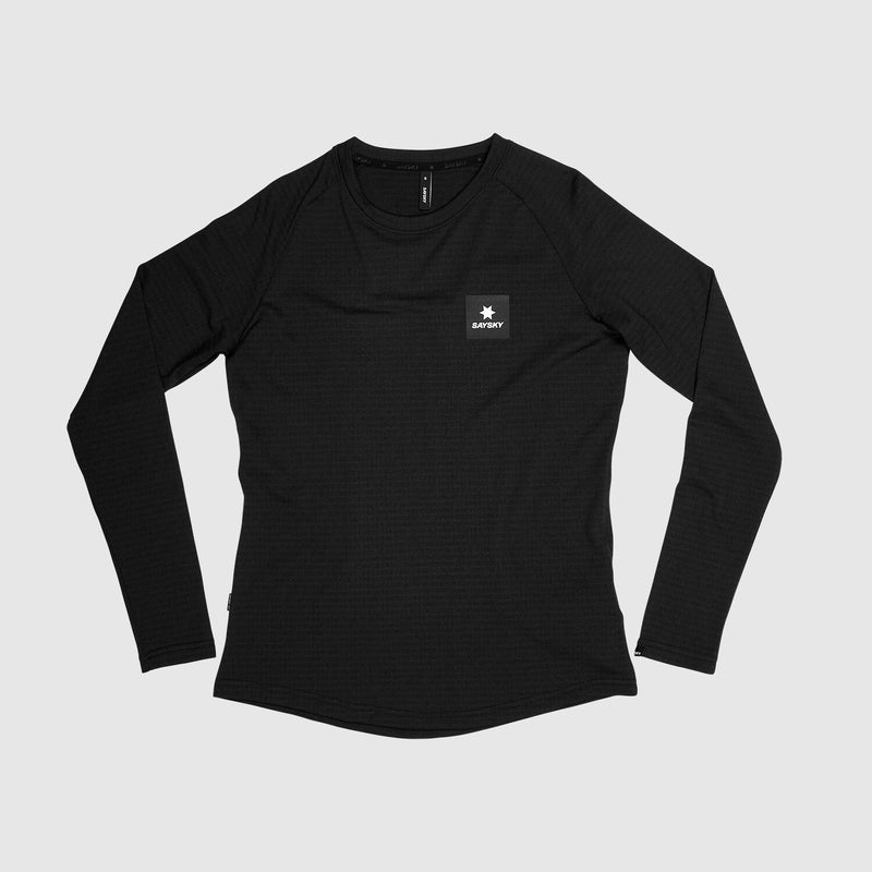 Saysky Blaze Long Sleeve Light Fleece Black 9001 KWRFL02C9001