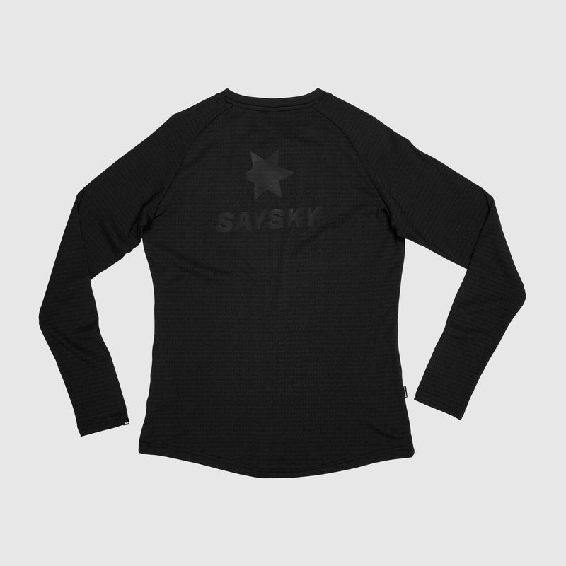 Saysky Blaze Long Sleeve Light Fleece Black 9001 KWRFL02C9001