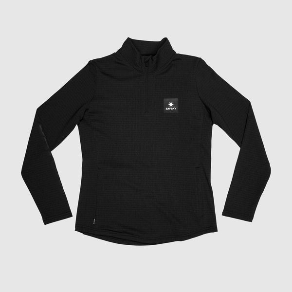Saysky Blaze Half Zip Light Fleece Black 9001 KWRFL03C9001