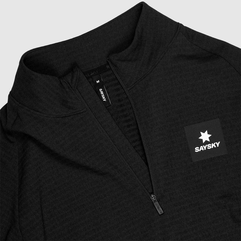 Saysky Blaze Half Zip Light Fleece Black 9001 KWRFL03C9001
