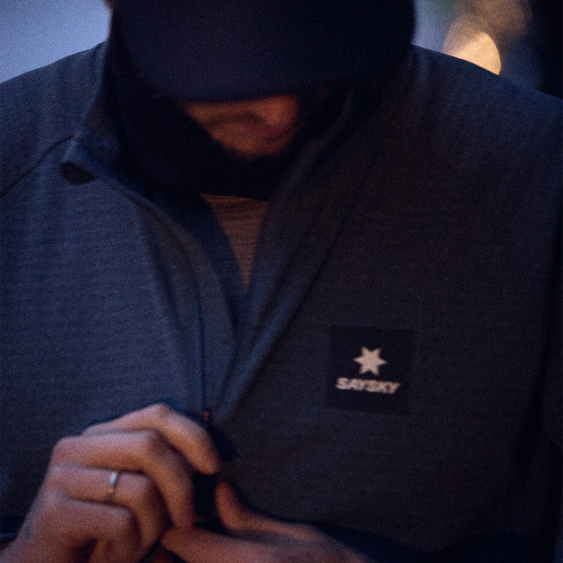 Saysky Blaze Half Zip Light Fleece Blue 2009 MWRFL03C2009