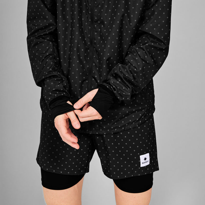 Saysky Reflective Polka Blaze Jacket Black Reflective Polka 1018 MMRJA02C1018