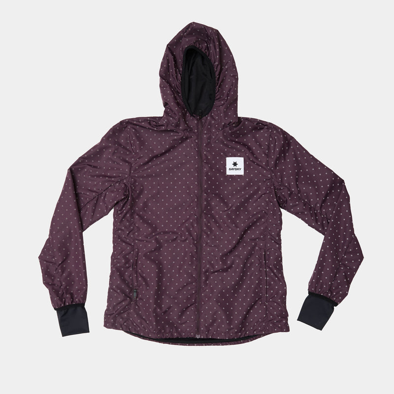 Saysky Reflective Polka Blaze Jacket Purple 1022 MWRJA01C1022