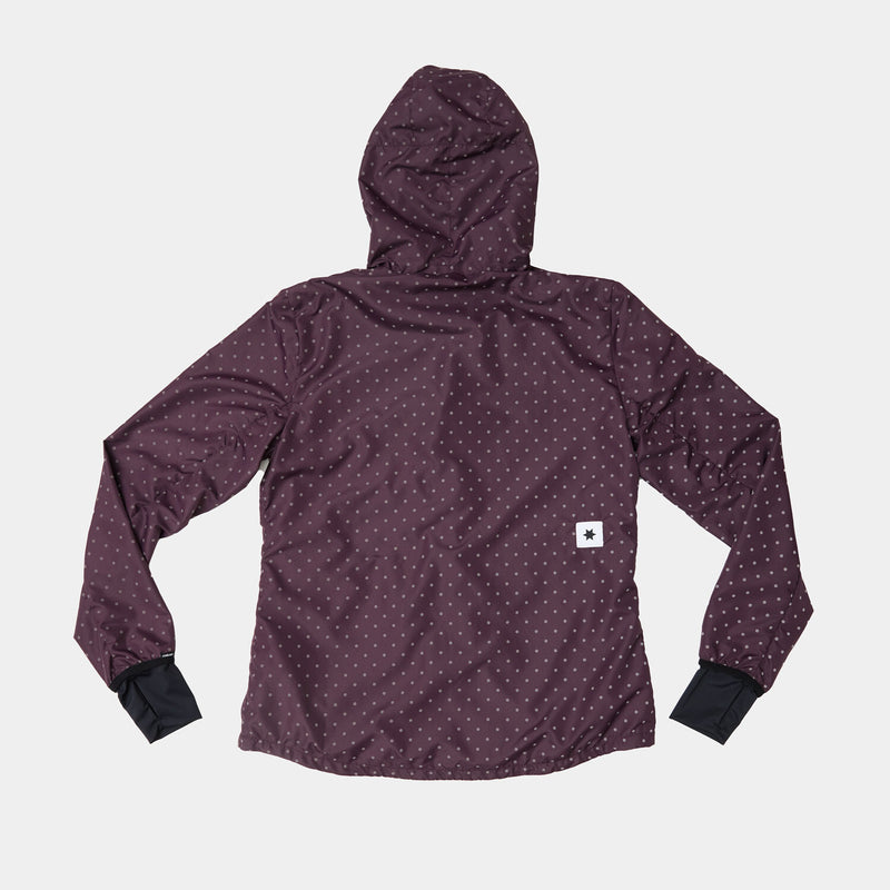 Saysky Reflective Polka Blaze Jacket Purple 1022 MWRJA01C1022