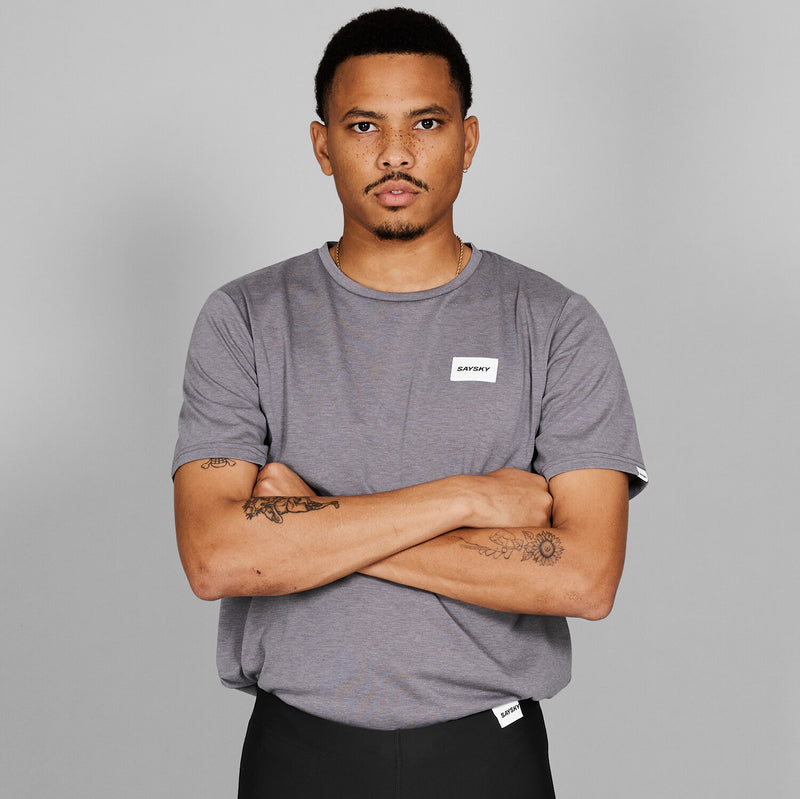 Saysky Clean Motion T-shirt Grey 6007 NMRSS51C6007