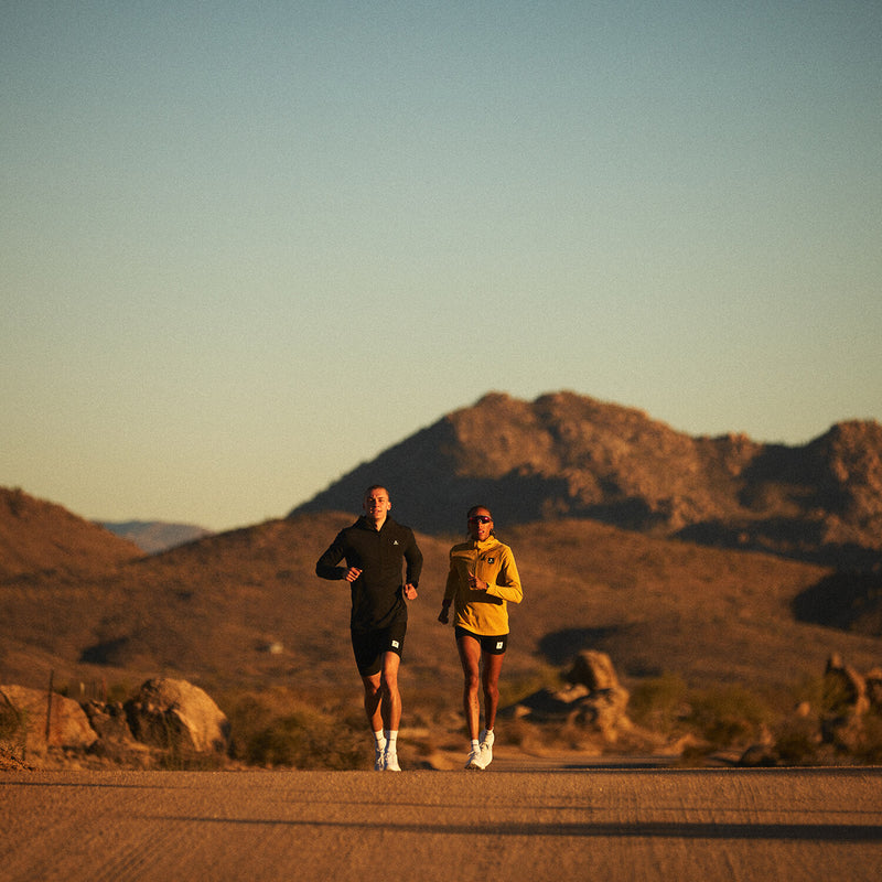 Saysky Combat Half Zip Fleece Hoodie Yellow 414 NWRHO30C414