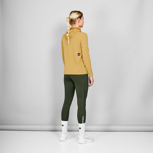 Saysky Combat Half Zip Fleece Hoodie Yellow 414 NWRHO30C414