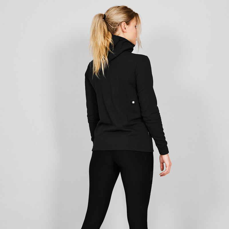 Saysky Combat Half Zip Fleece Hoodie Black 901 NWRHO30C901