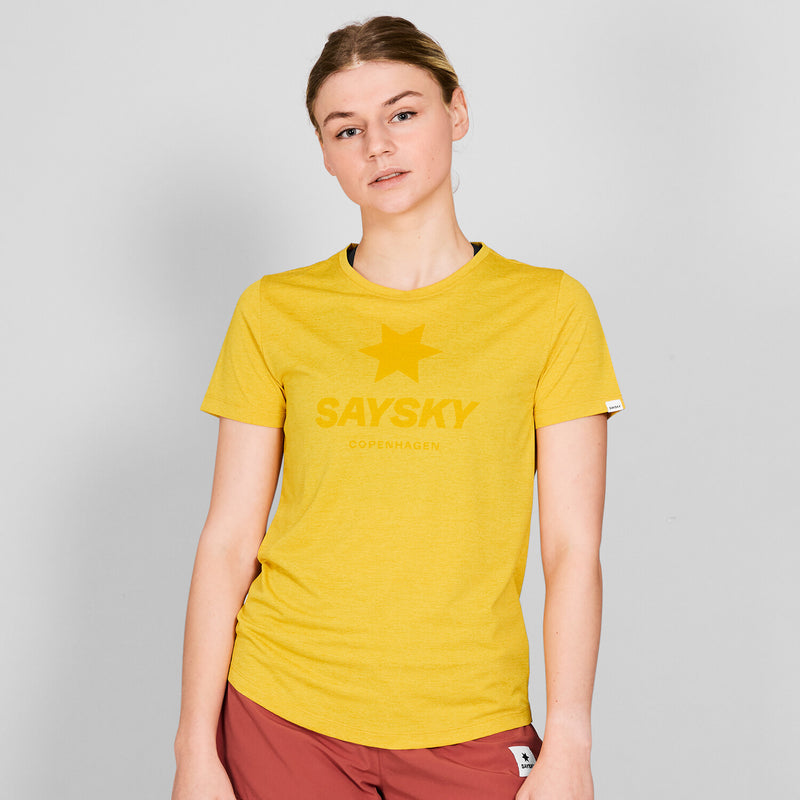 Saysky Combat Pro T-shirt Yellow 4007 NWRSS30C4007