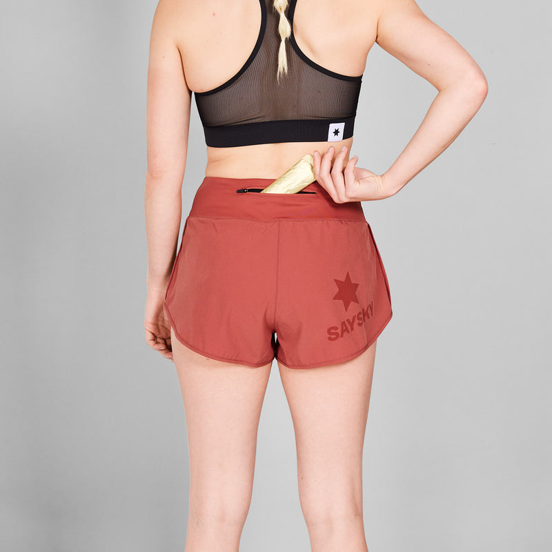 Saysky Pace Shorts 3'' Red 505 NWRSH24C505