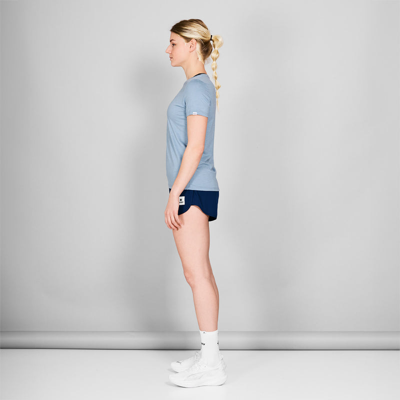 Saysky Logo Pace T-Shirt Blue 2010 NWRSS20C2010