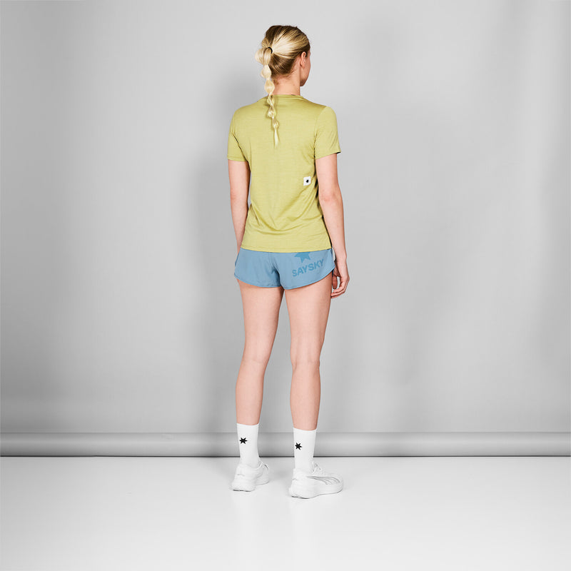 Saysky Logo Pace T-Shirt Green 3008 NWRSS20C3008