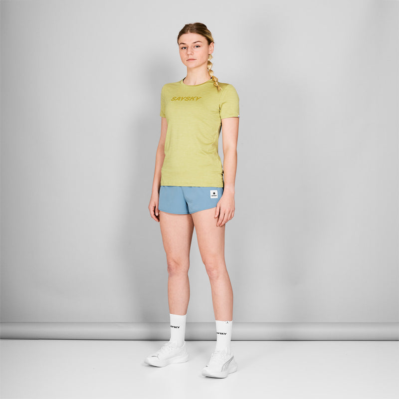 Saysky Logo Pace T-Shirt Green 3008 NWRSS20C3008