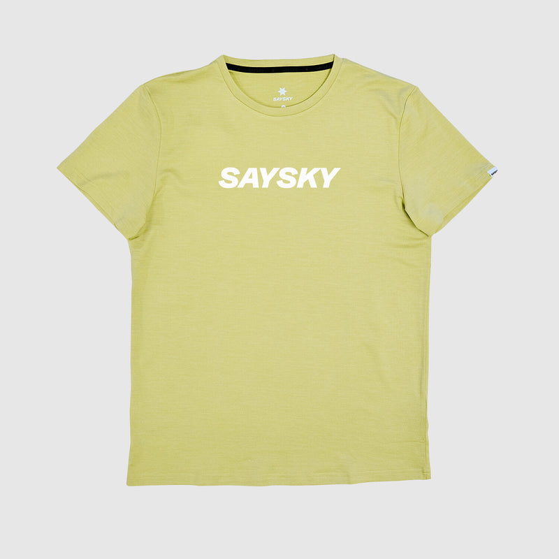 Saysky Logo Pace T-Shirt Green 3008 NMRSS20C3008