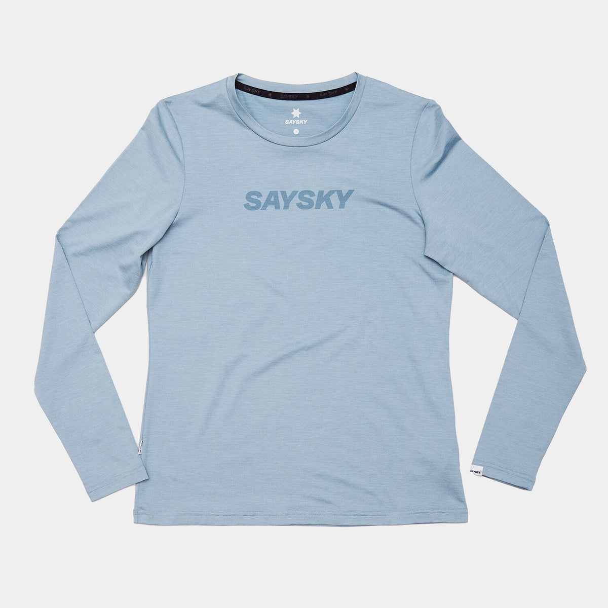 Saysky Logo Pace Long Sleeve Blue 2010 NWRLS20C2010