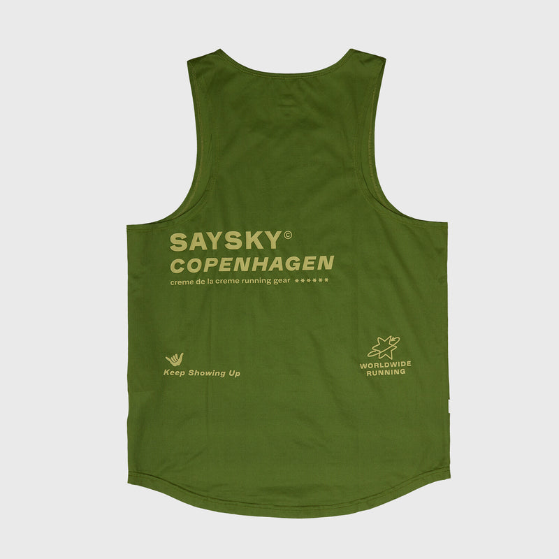 Saysky Combat Singlet Green 313 NMRSI31C313