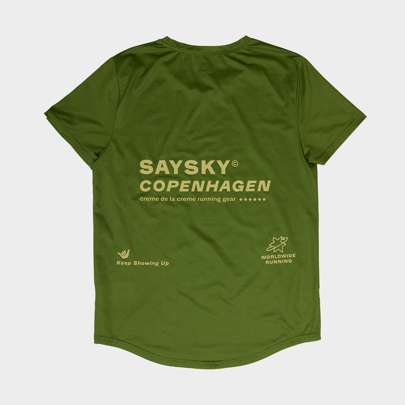 Saysky Combat T-shirt Green 313 NMRSS31C313