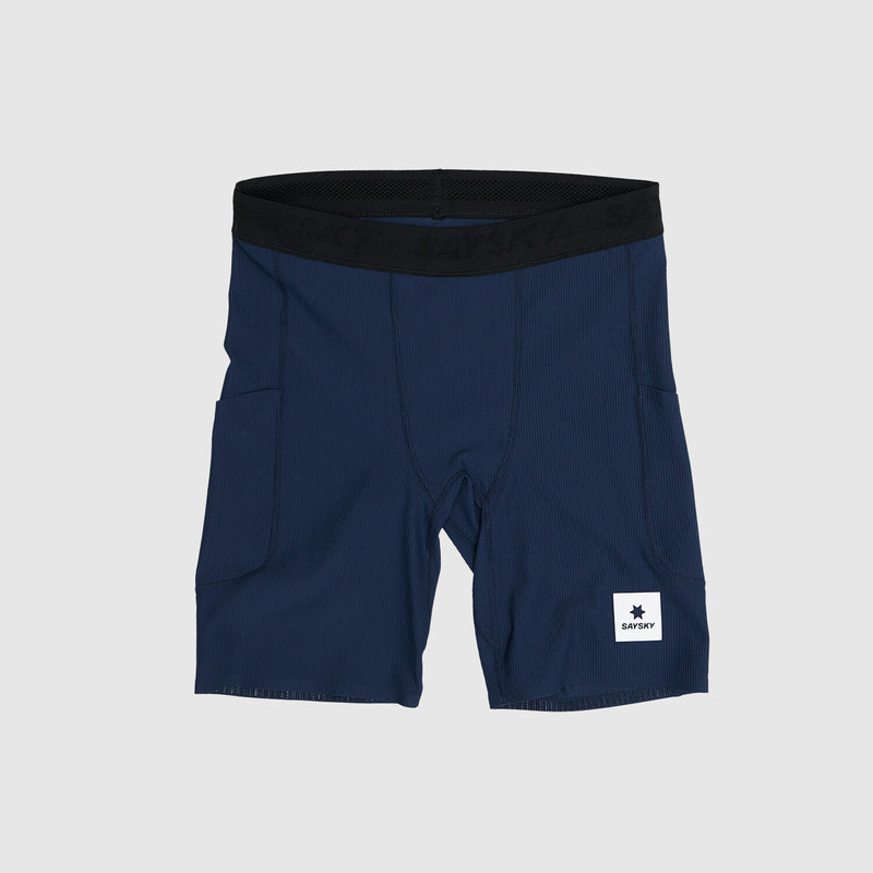 Saysky Combat+ Rib Short Tights 8'' Blue 201 NMRST32C201