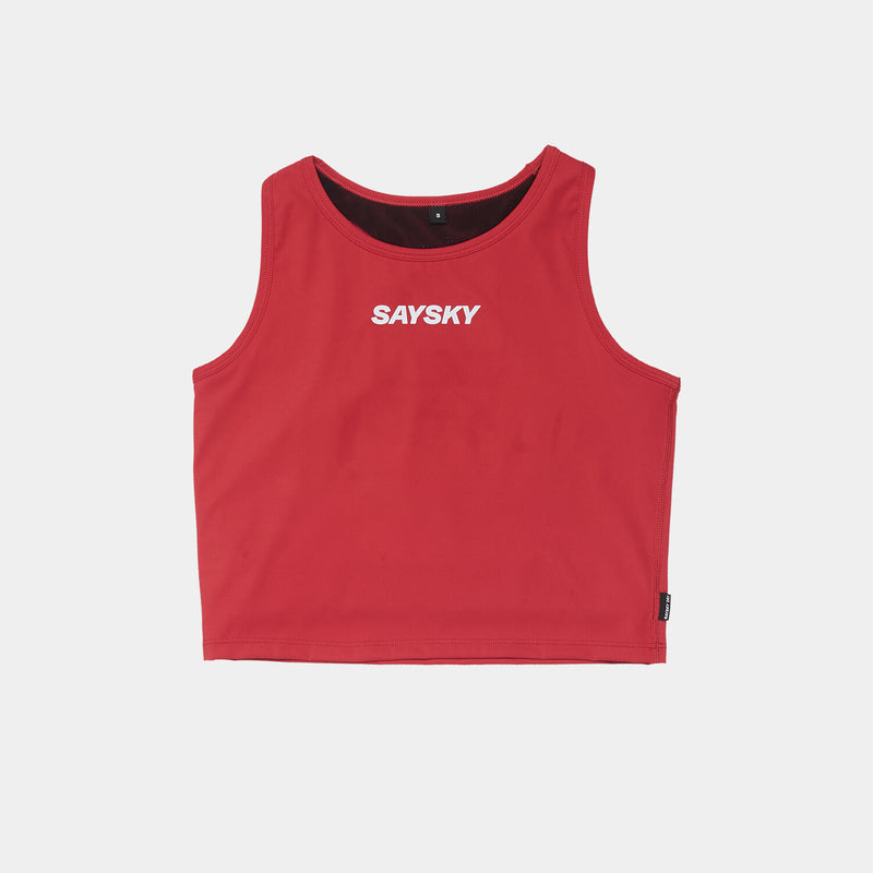Saysky Flow Race Crop Top Red 506 NWRSB61C506