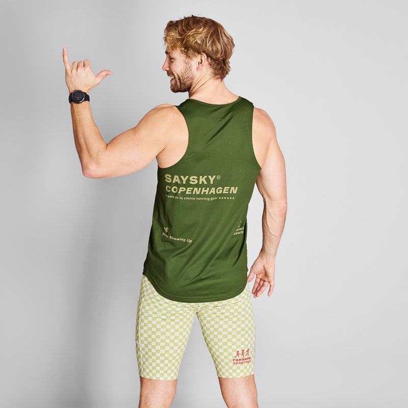 Saysky Combat Singlet Green 313 NMRSI31C313