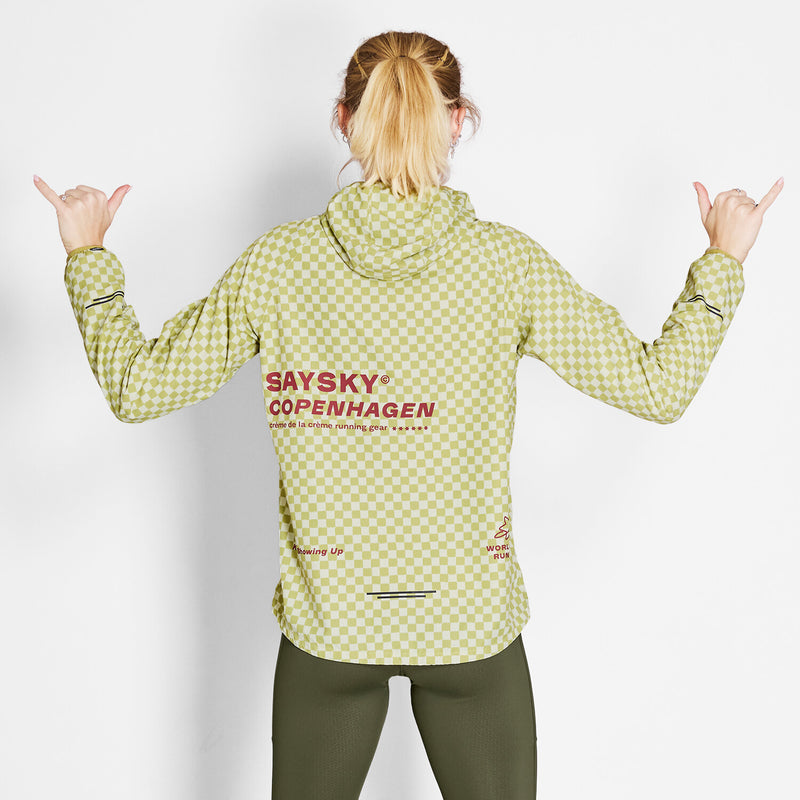 Saysky Checker Pace Jacket Green Checker 1034 NWRJA21C1034