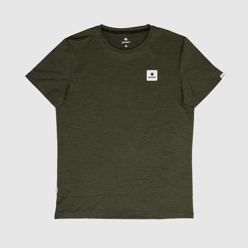 Saysky Statement Pace T-Shirt Green 3001 NMRSS21C3001