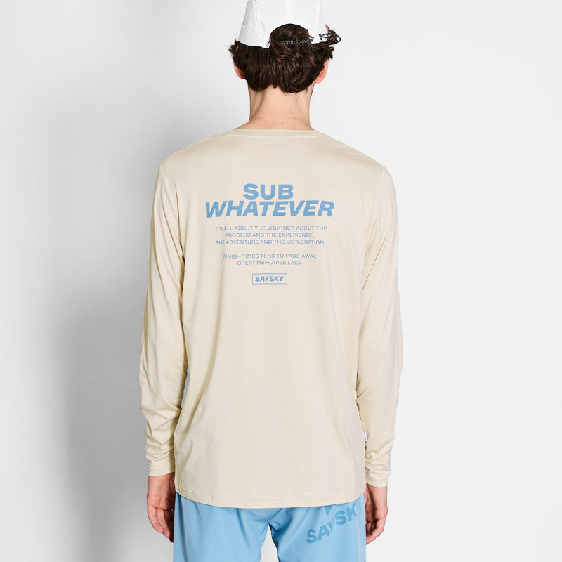 Saysky Statement Pace Long Sleeve Beige 8002 NMRLS22C8002