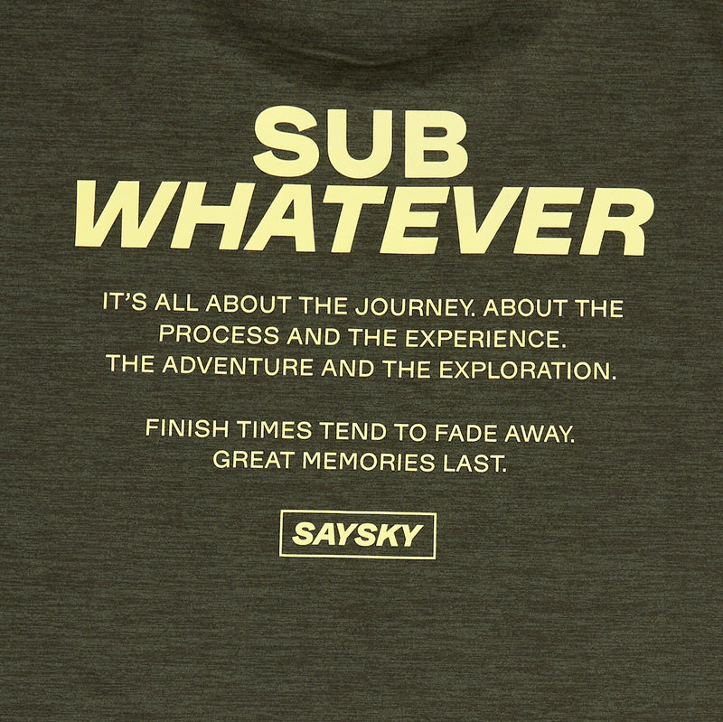 Saysky Statement Pace T-Shirt Green 3001 NMRSS21C3001