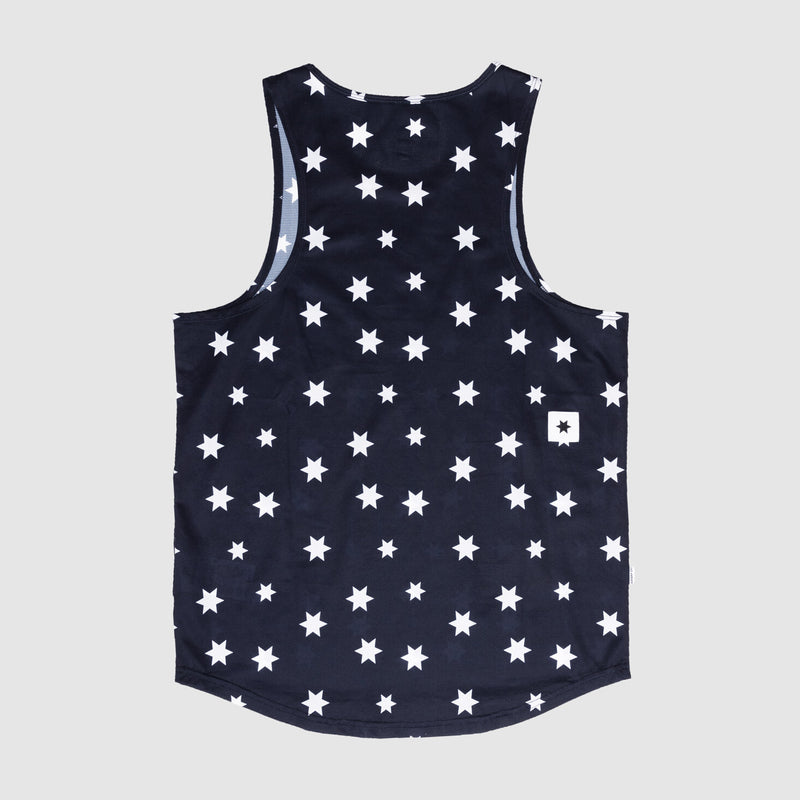 Saysky Star Combat Singlet Blue/White Stars 1028 NMRSI31C1028