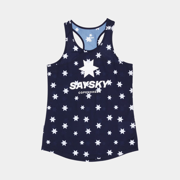 Saysky Star Combat Singlet Blue/White Stars 1028 NWRSI31C1028