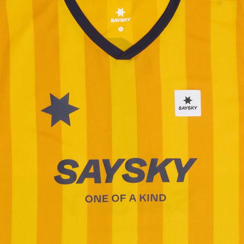 Saysky Combat T-shirt Yellow Stripes 008 NWRSS31C008