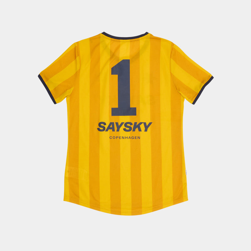 Saysky Combat T-shirt Yellow Stripes 008 NWRSS31C008