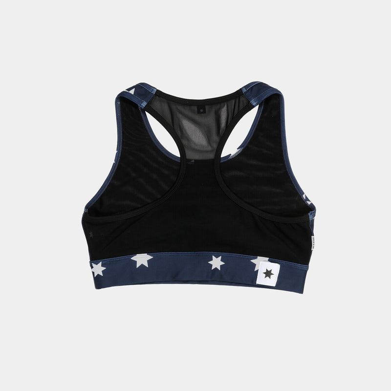 Saysky Star Combat Sports Bra Blue/White Stars 1028 NWRSB30C1028