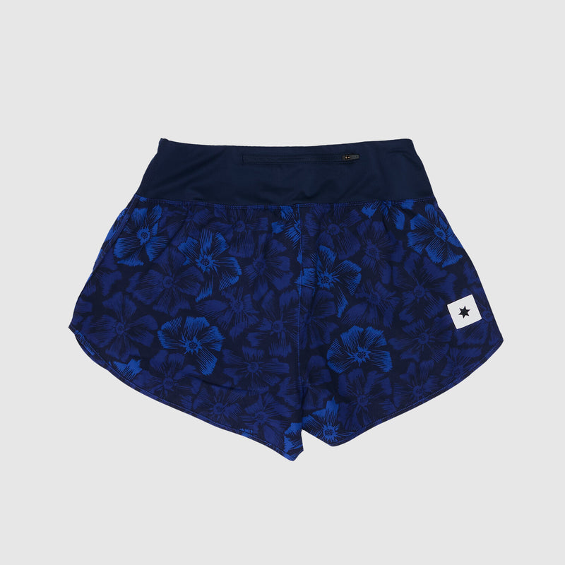 Saysky Flower Pace Shorts 3" Blue Flower 1029 NWRSH24C1029