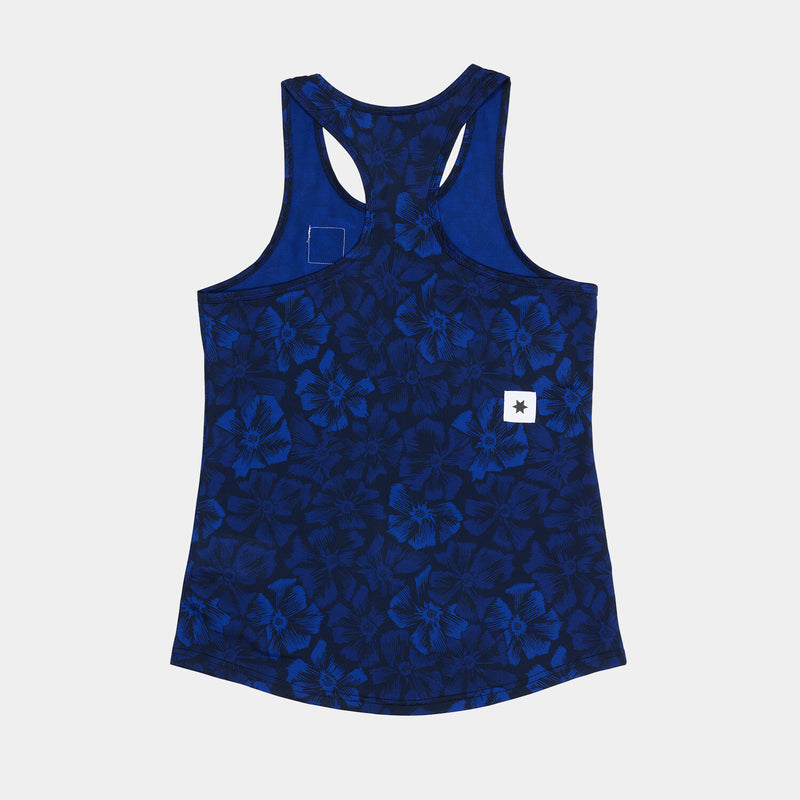 Saysky Flower Combat Singlet Blue Flower 1029 NWRSI31C1029