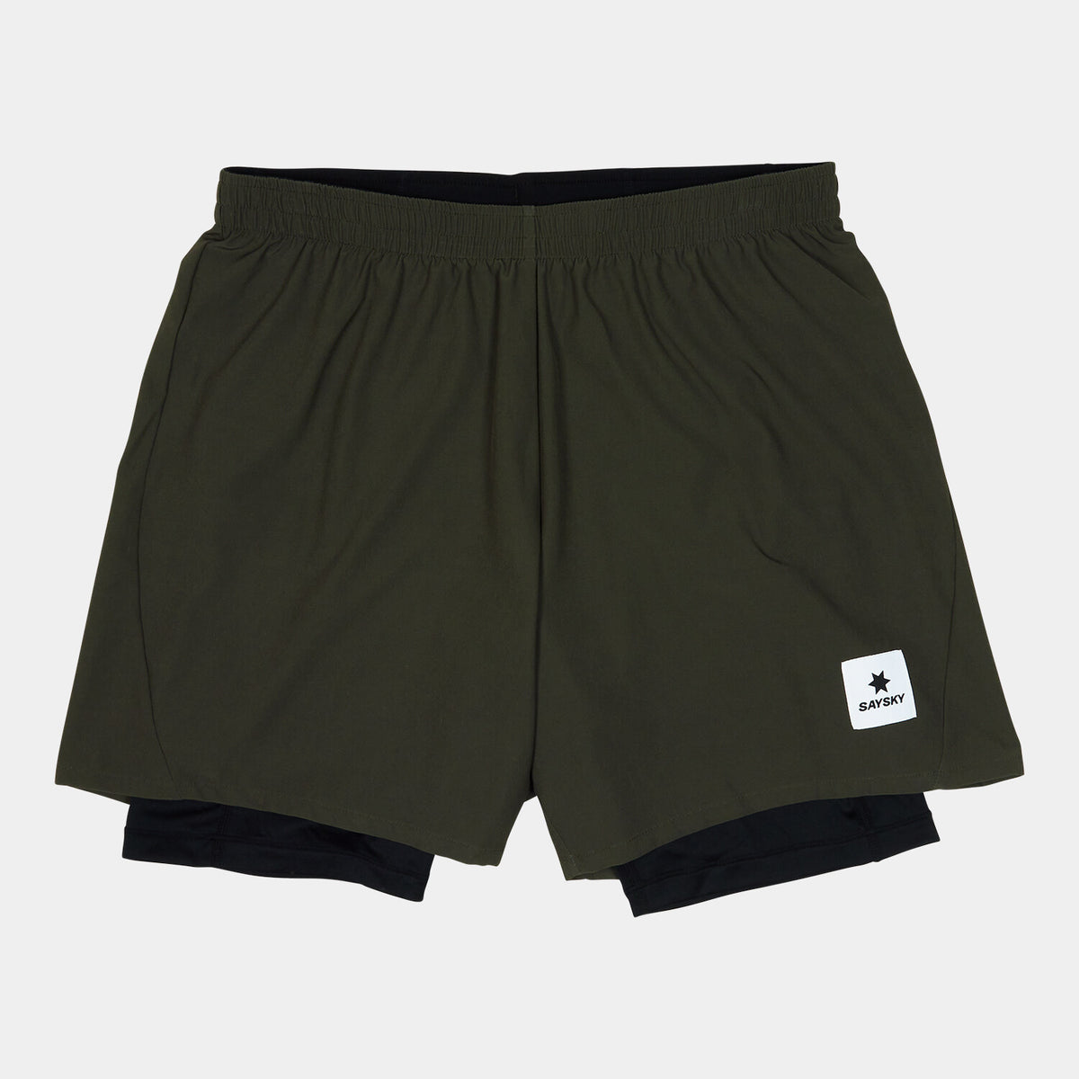 Saysky 2 in 1 Pace Shorts 5'' Green 301 XMRSH20C301