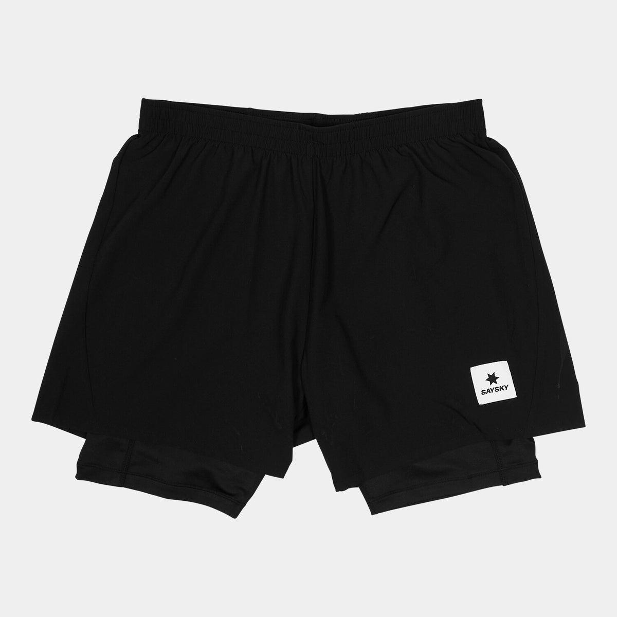 Saysky 2 in 1 Pace Shorts 5'' Black 901 XMRSH20C901