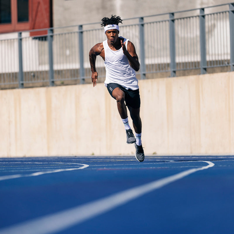 Saysky Combat Sweatband White 101 XMAHA03