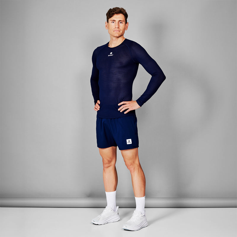 Saysky Mesh Base Layer Long Sleeve Blue 201 XMRBL32C201