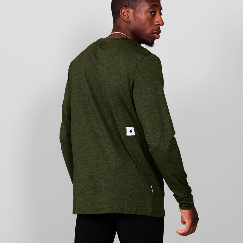 Saysky Clean Pace Long Sleeve Green 3001 XMRLS20C3001