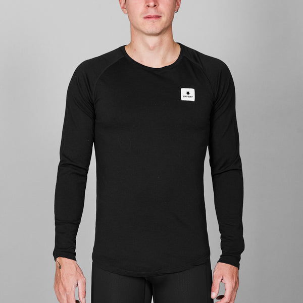 Saysky Merino 165 Base Layer Long Sleeve Black 901 XMRLS40C901