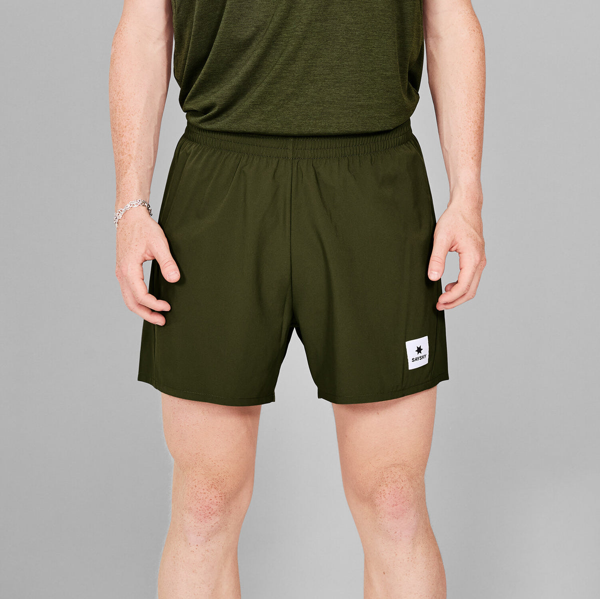 Saysky Pace Shorts 5'' Green 301 XMRSH21C301