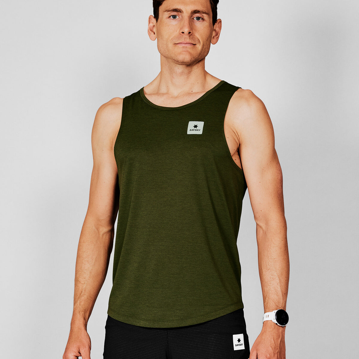 Saysky Clean Combat Pro Singlet Green 301 XMRSI30C301